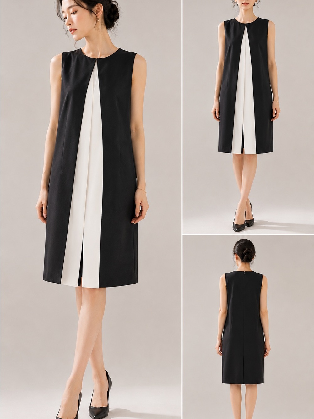 Vince Split hem shift dress LBD